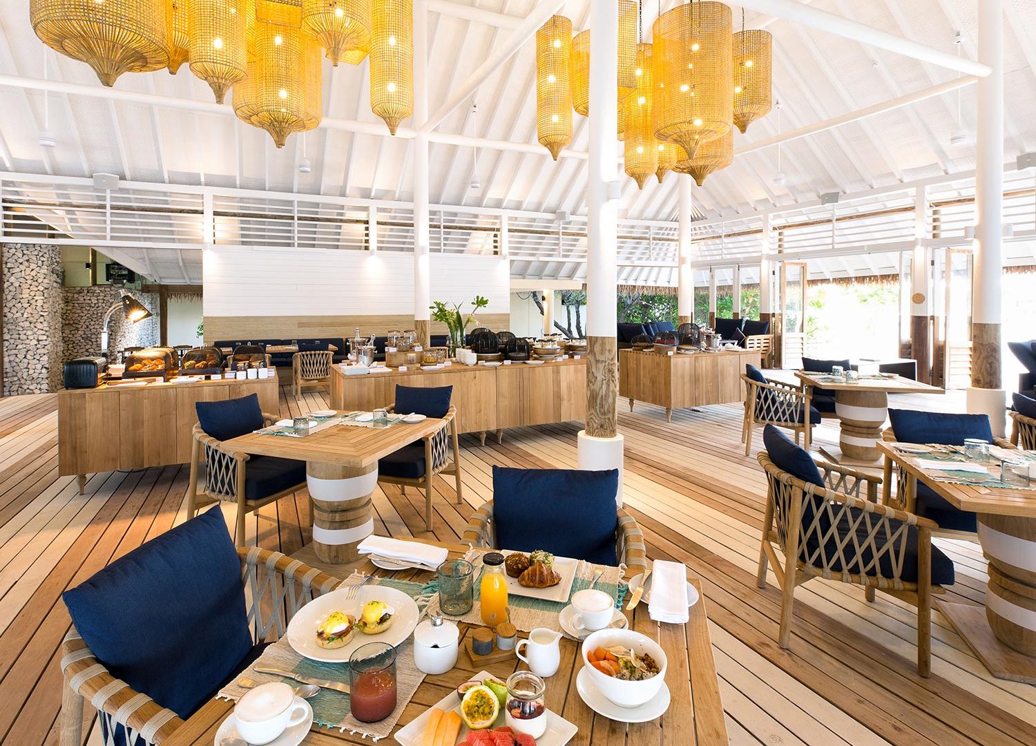 Bru & Bru agencia de viajes exclusivos, Como Cocoa Island en Maldivas, Ufaa Restaurant