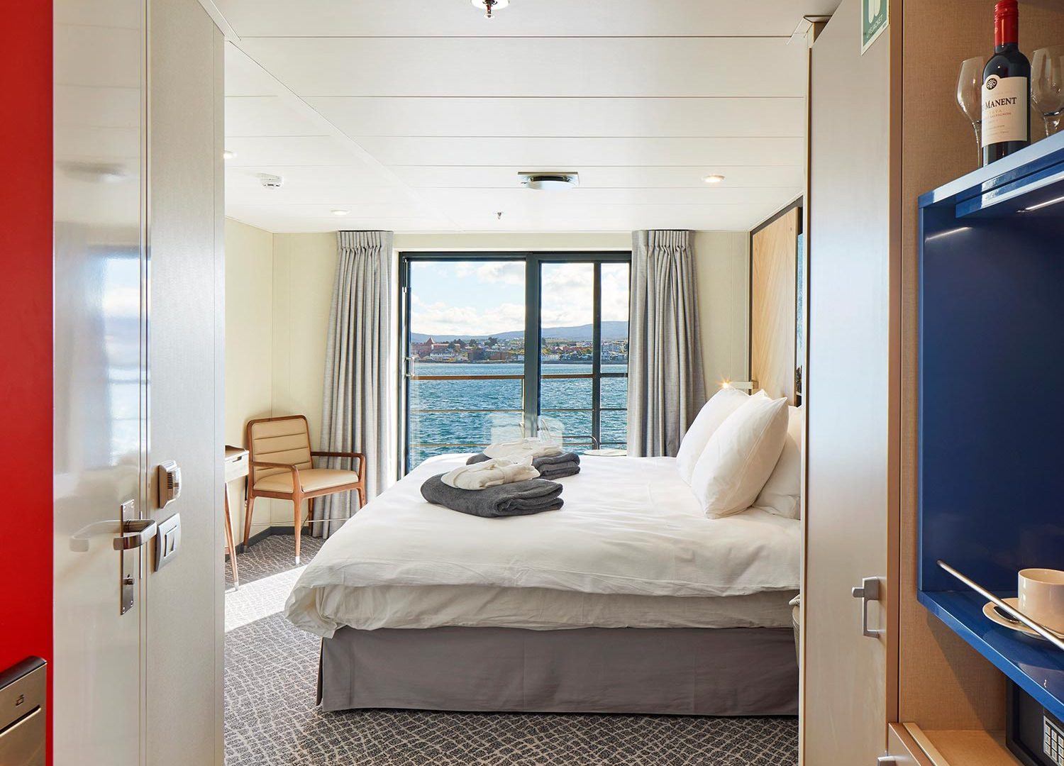 Bru & Bru: aero crucero Antarctica XXI en la Antártida, habitación con vistas del paisaje antártico