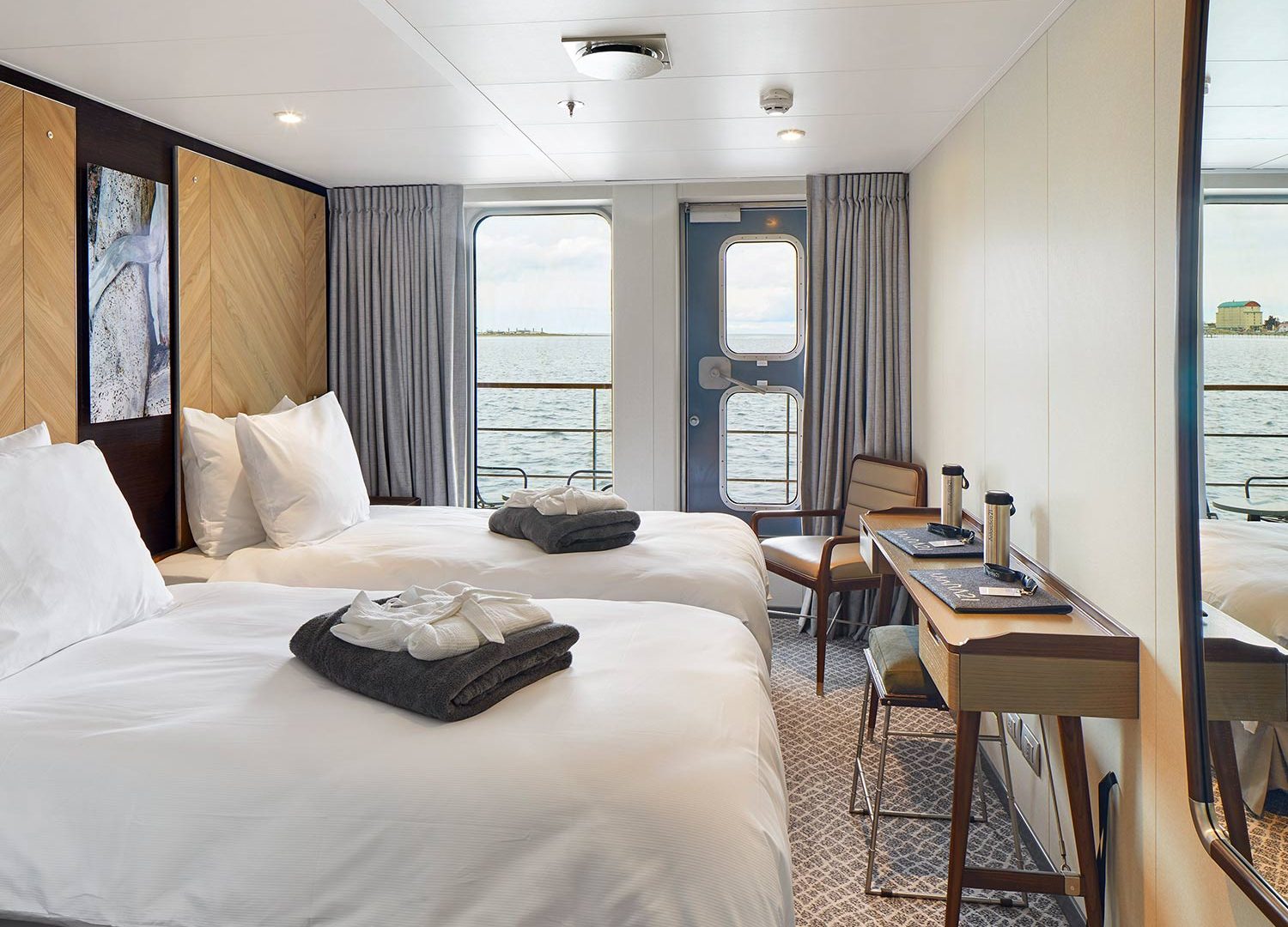 Bru & Bru: aero crucero Antarctica XXI en la Antártida, habitación con vistas del paisaje antártico