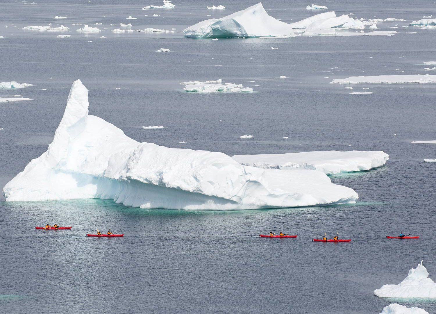 Bru & Bru: aero crucero Antarctica XXI en la Antártida, naturaleza salvaje, salida en kayak cerca de icebergs