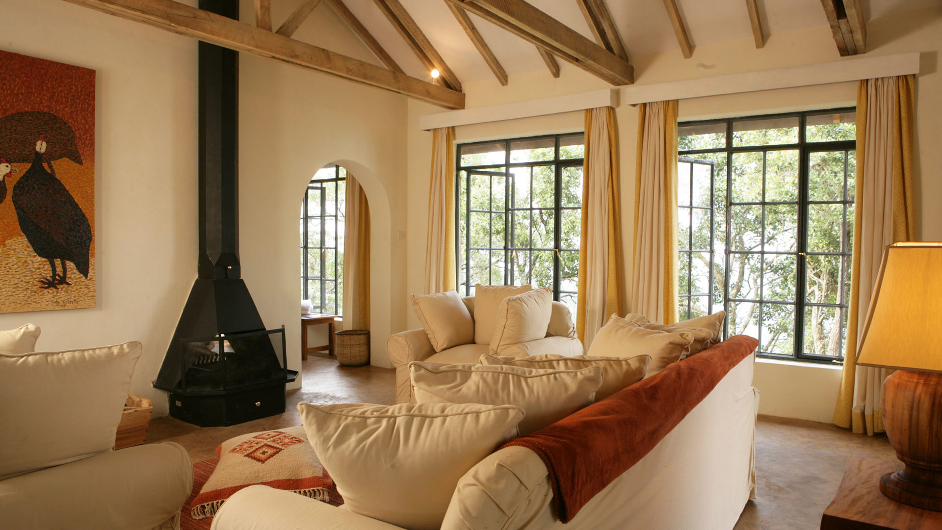 clouds mountain gorilla lodge