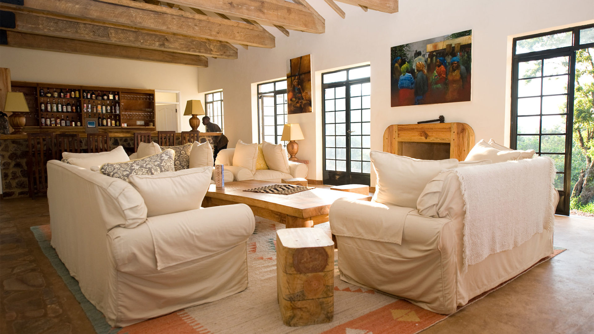 clouds mountain gorilla lodge