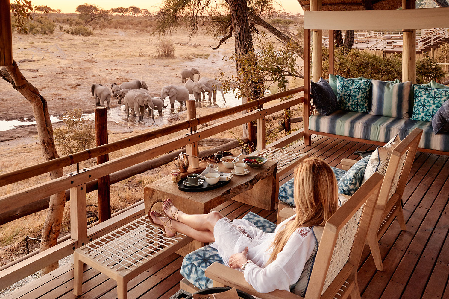 BRU&BRU Viaje exclusivo Botswana Belmond Savute Camp