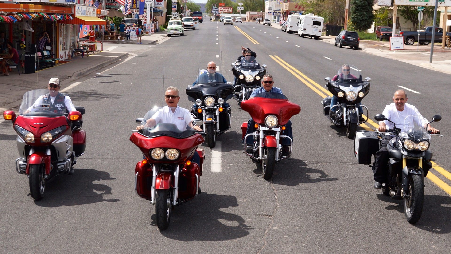 Seattle to Los Angeles en moto