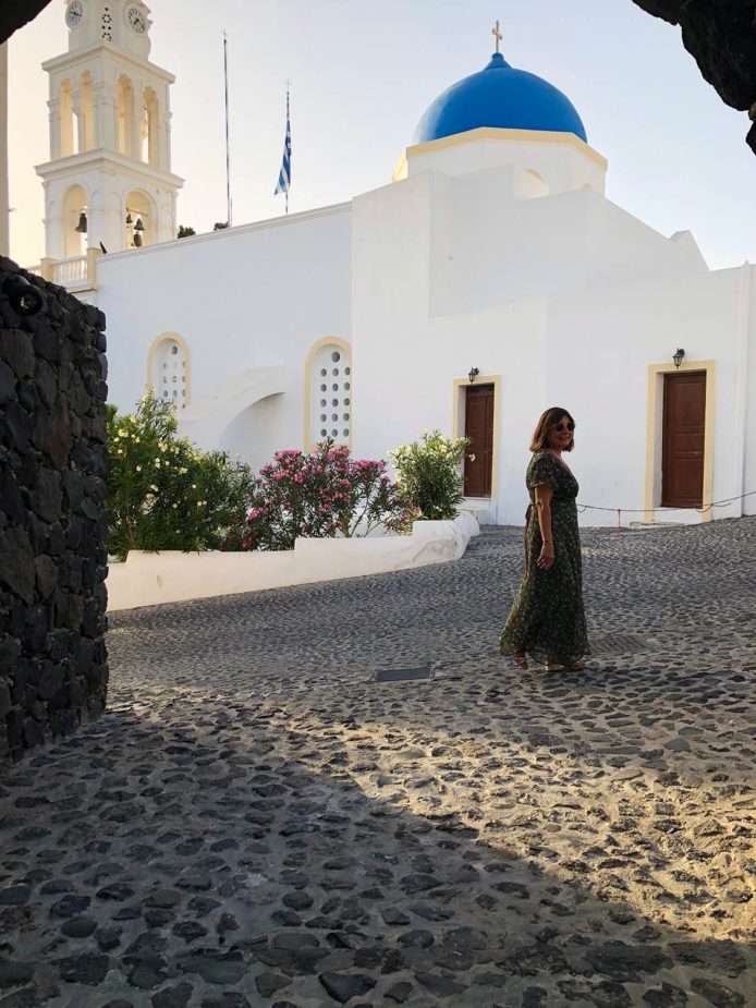 ana travel story santorini
