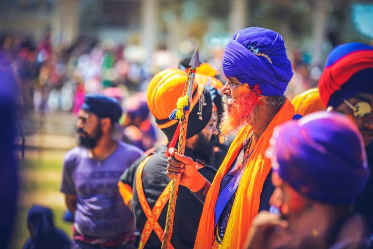 Celebrate spring in India at the Holi & Hola Mohalla Festivals