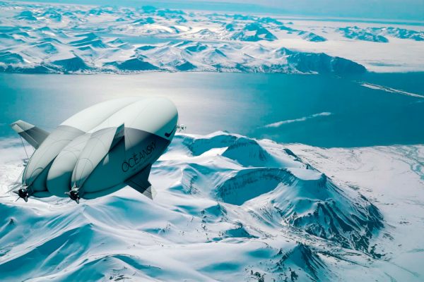 Bru & Bru, Ocean Sky viajes en dirigible al polo norte, svalvard
