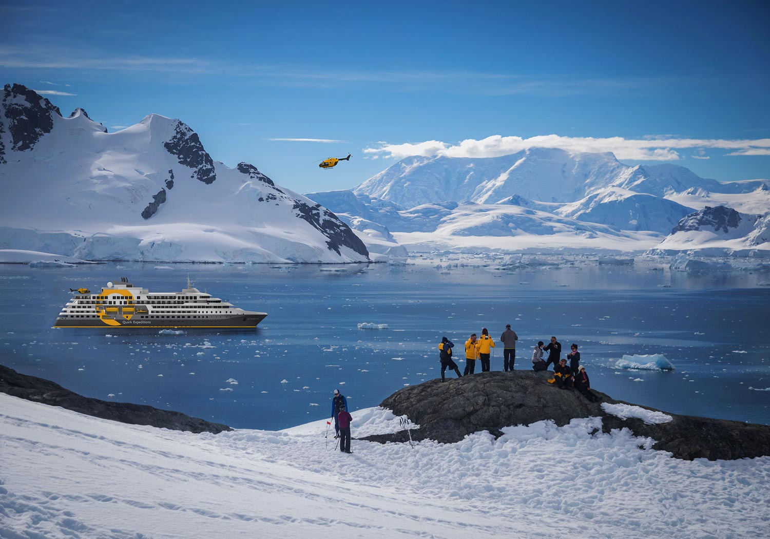 Bru & Bru agencia de viajes exclusivos Quark Expeditions al Ártico y Antártida, Crucero Ultramarine en la Antártida