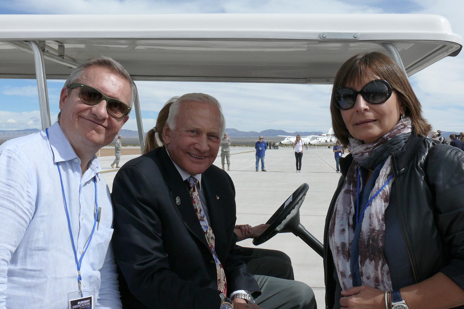 Bru & Bru agencia de viajes, Virgin Galactic y Buzz Aldrin, 2010