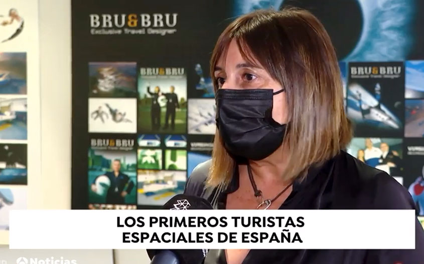 Noticias de Antena 3, Ana Bru y Ramon Segarra serán los primeros turistas espaciales españoles