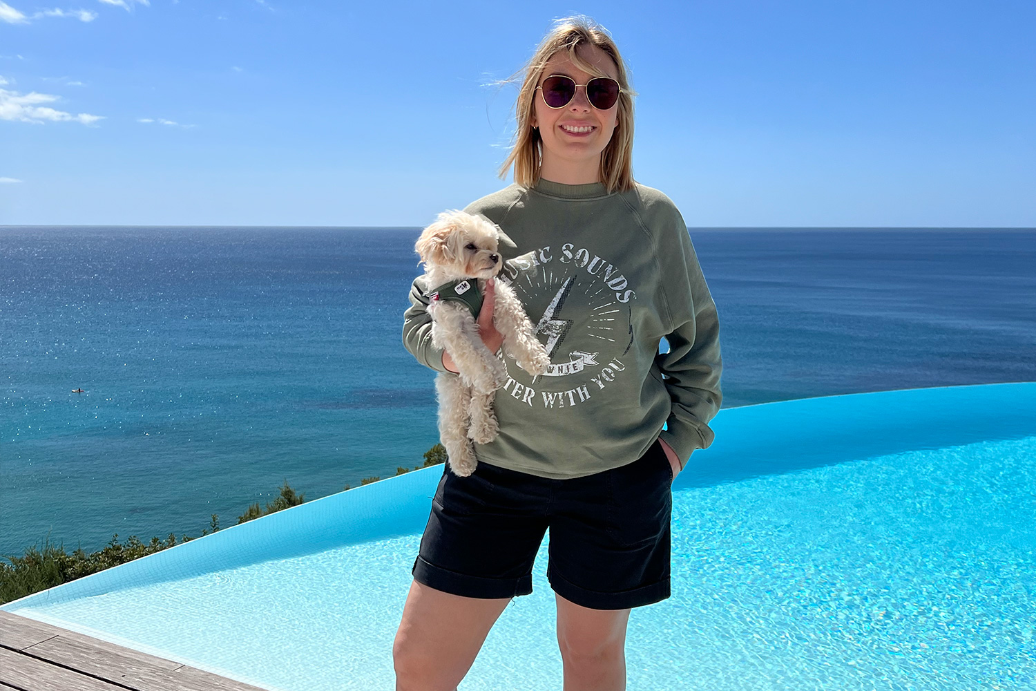 Mocca's first time in Ibiza!