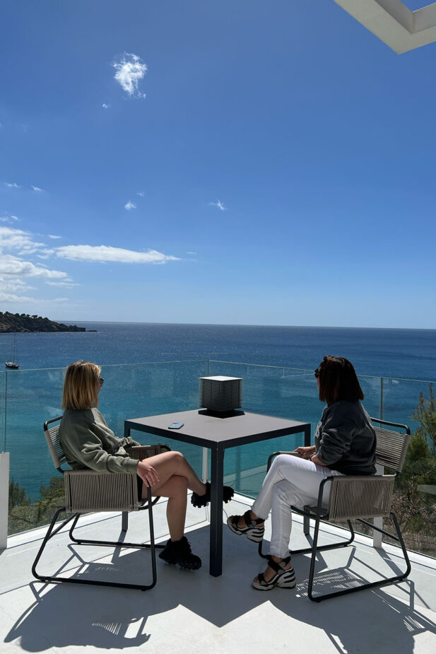 Mocca's first time in Ibiza!